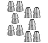HEMOTON 10 Pièces Coin Conique en Fer pour Marteau, Accessoire de Fixation Léger et Robuste, pour Renforcer et Soutenir Les Structures en Bois Lors des Travaux de Menuiserie