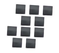 HEMOTON 10 Pièces Filtre à poussière du Ventilateur Filtre Anti-poussière pour Ventilateur Grille Anti-poussière pour boîtier d'ordinateur Haut-parleurs Filet Anti-poussière l'ordinateur