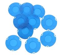 HEMOTON 10 Pièces Flag Pole Suction Cup Cover Weatherproof Anti-Slip Base Protection Pad for Auto Flag Holder Holidays and Special Occasions