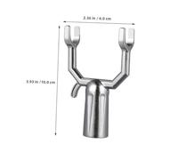 HEMOTON 10 pièces Kit de Supports Alliage Aluminium pour Branches Arbres Stabilisateurs Robustes pour Arbres Fruitiers Tuteurs Métalliques Antirouille Polyvalents pour