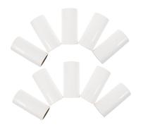 HEMOTON 10 Pièces Lingettes Recharge Adhésif pour Poils Danimaux Mini Adhésif Portable pour Vêtements Éliminateur de Poils de Chien et Chat Papier Collant pour Nettoyage Rapide