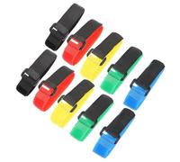 HEMOTON 10 Pièces Sangle de Fixation pour Canne à Pêche en Nylon, Guide | Organiser Plusieurs Tiges, Transport sans Nœuds, Usage Extérieur et Rangement au Garage, Lot Pratique