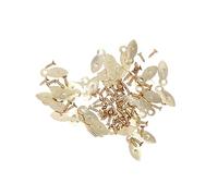 HEMOTON 100 Pièces Cadre Photo Tourner Les Attaches Image Tourner Les Boutons Fournitures D'encadrement Tournez Les Des Boutons Outils De Cadrage D'images Pointe Flottante Feuilles