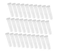 HEMOTON 100 Pièces Vase Décoratif Transparent Tube pour Fleurs de Éprouvettes Hydroponiques pour Terrarium Décoration de Plantes Intérieur