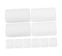 HEMOTON 10Pièces Éponge Filtrante pour Fontaine pour Animaux de Compagnie Lot de Compatible avec Divers Modèles Réutilisable Facile à Installer Assure Saine