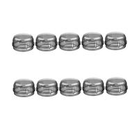 HEMOTON 10pièces Lot De Protège-boutons Pour Cuisinière à Gaz Protections Pour Boutons De Cuisinière Avec Verrouillage Sécurité Garçon Fille