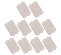 HEMOTON 10pièces Plaque Mica De Remplacement Pour - Lot De Résistante à Haute Température Accessoires Isolation Thermique Convient Pour Ménage Et Cuisine