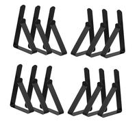 HEMOTON 12 Pièces Pince à Nappe Clips De Table De Pique- Clips pour Nappes D'extérieur Nappes De Pique- Clips De Couverture De Table De Pique- Acier Inoxydable Black