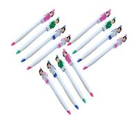 HEMOTON 12 Pièces Stylo D'infirmière Mignon en Plastique Présent Rentrée, | Motif Médecin et Infirmière, Style Dessin Animé Amusant, pour Étudiants, Dossiers Patients, Ordonnances, École et Conférences