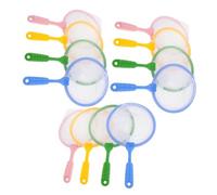 HEMOTON 12pièces Filet pour Garçon Fille Lot de Filets Compacts Plastique pour Attraper des Jouets De Bain Poissons pour Jeux De Plage Et Extérieur