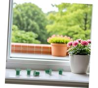 HEMOTON 12pièces Manchons De Protection pour Poteaux Bambou Capuchons De Canne pour Clôture De Jardin Protection pour Supports De Plantes Décoration De Jardin Plastique