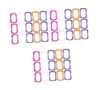 HEMOTON 150 pièces Fausses Dents Halloween Multicolores Accessoires Cosplay pour Fête Déguisement Dent Vampire Solide sans Sûr