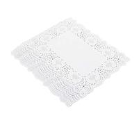 HEMOTON 150feuilles Mini Napperons Dentelle Papier Pour Décoration De Gâteaux Événements Et