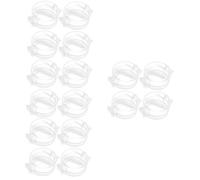 HEMOTON 16 Pièces couvercle de l'interrupteur couvercles de serrure de porte anti-blocage la sécurité des enfants poêle clair verrou porte couvercles de serrure de porte pour abdos