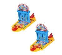 HEMOTON 1pièce Jeu De Flipper Hoodle Mini Basketball Machine De Bureau Quatre Suite Amusant pour Améliore des Doigts