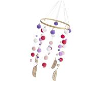 HEMOTON 1pièce Pendentif Pompon De Rouge Décoration Pour Salon Et Boutique Ornement Et