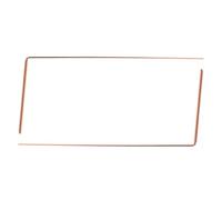 HEMOTON 2 Baguettes de Sourcier Cuivre en Cuivre 99,9% Réutilisables pour Chasse Trésor et Divination Spirituelle, Outil de Radiesthésie Pratique pour Localisation D'objets Perdus