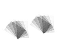 HEMOTON 2 Ensembles Drainage Acier Inoxydable pour Pots De Fleurs Lot de Écrans Maille pour Bonsai Et Plantes Protection La Migration Sol Et Amélioration des Racines 5 Pièces * 2