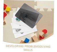 HEMOTON 2 Ensembles Grating Animation Toy for Optical Experiment Kit with Lenticular Lens DIY Stem Science Learning Visual Illusion Early Education