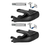 HEMOTON 2 Ensembles Jeu de Freins Patins à roulettes Universels de Frein pour Inline Skates Dispositif de et Sécurisé pour Roller et Patinage Skate Park