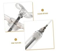 HEMOTON 2 Ensembles Kit Dalimentation pour Oiseaux avec Tubes Injecteurs Plastique Durable pour Nourrissage Manuel de Perroquets et Petits Oiseaux