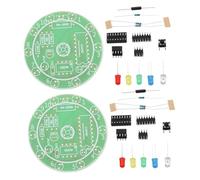 HEMOTON 2 Ensembles Kit de Soudure DIY pour Entraînement Électronique Pratique et Réutilisable Adapté Débutants et pour Apprentissage Soudure sans Expérience Préalable