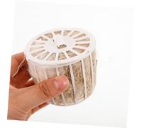 HEMOTON 2 Ensembles Lot de Nid de Fibres de Jute Doux pour Perroquets Canaris et Perruches Matériau de Nidification Confortable et Facile à Nettoyer pour Cage et Jardin