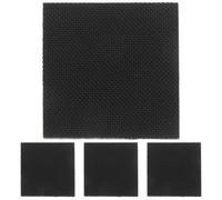 HEMOTON 2 paires Protège-talons Antidérapants Caoutchouc Ferme pour Réparation et Silence Coussinets Adhésifs Polyvalents pour Chaussures Femmes et Hommes