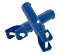 HEMOTON 2 Pièces Accessoires de Remplacement pour Nettoyage de Piscine avec Poignée Ergonomique Bleue Manche de Balai pour Aspirateur de Débris de Fond de Piscine