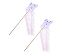 HEMOTON 2 pièces Baguette Fée des Dents Garçon Fille Bâtons Colorés Forme Dent Accessoire Déguisement Fille pour Fêtes Performances et Festivals