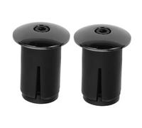 HEMOTON 2 pièces Bouchons de Guidon Aluminium Alloy Lot de Embouts de pour Protection des Poignées Accessoires Compatibles avec Vélos de Route et VTT Faciles à Installer et Résistants à