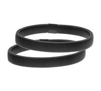HEMOTON 2 pièces Bracelets Manchette Métal pour Hommes Bretelles de Chemise Ajustables Maintien Antidérapant des Manches Accessoires Formels Durables et Élégants