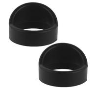 HEMOTON 2 Pièces Cache-oculaire en Caoutchouc Noir Antichoc et Léger pour Microscope et Spotting Scope, Accessoire pour Applications Scientifiques et Observations en Champ Sombre