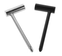 HEMOTON 2 Pièces Clé pour Réglage Manche Guitare Outil Portable Compact Accessoires Réparation Manche pour Musiciens et Luthiers