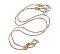 HEMOTON 2 Pièces Corde Extension pour Balançoire Réglable Corde Solide pour Balancelle Arbre et Aire de Jeux Installation Facile Compatible Plusieurs Types de Sièges