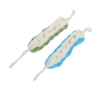 HEMOTON 2 Pièces Éponge de Bain Exfoliante en Nylon, Bande Longue | Maillage Dense, Couverture Complète du Corps, Mousse Riche, Empêche le Dénouement, Peau Sensible