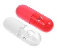 HEMOTON 2 Pièces Huile à Lèvres Repulpante Nourrissante, Soin Léger | Essence Végétale et Pvc, Base de Maquillage, Usage Hiver et Voyage, pour Débutants et Hommes