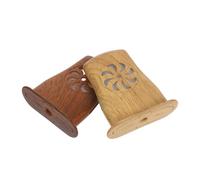 HEMOTON 2 Pièces Humidificateurs de Guitare et Ukulélé avec Régulation Automatique de Humidité Design Grain de Bois Protection Anti-fissures Entretien Instrument Musical