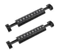 HEMOTON 2 Pièces Indicateurs de Score Polyvalents pour Jeux de Table Compteur de Points de Football Durable Accessoires de Jeu