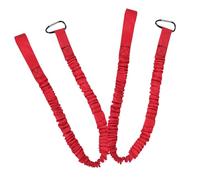 HEMOTON 2 Pièces Kayak Paddle Bungee Strap Elastic Leash Rope for Secure Paddle Retention Outdoor Canoeing and Fishing Accessories