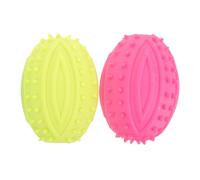 HEMOTON 2 Pièces Mordre pour Chiens Squeaky Caoutchouc pour Chiots pour Mastication Jeu Conçu pour et Intérêt des Animaux