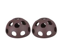 HEMOTON 2 Pièces Nid de Reproduction Hémisphérique en Terre Cuite | Surface Microporeuse, Abri Sous-marin pour Bac, Lot, Forme Demi-sphère Stable