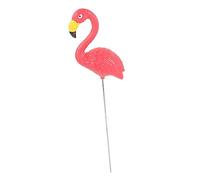 HEMOTON 2 Pièces Ornement Résine Flamingo Décoratif pour Pot de Fleurs Décoration de Jardin Intérieur pour Événements Spéciaux