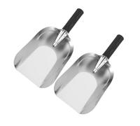 HEMOTON 2 Pièces Pelle de Jardin en Acier Inoxydable, 11,61x5,12 Pouces,