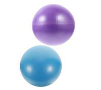 HEMOTON 2 Pièces Petits Ballons de Fitness pour Équipement de Yoga Posture Ballons Antidérapants pour Exercices Entraînements Efficaces pour Renforcement du Core