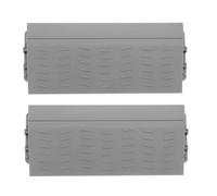 HEMOTON 2 pièces Rampe Seuil Plastique Antidérapante pour Robot Aspirateur Tapis de Rampes pour Maison Garage et Accessibilité Fauteuil Roulant