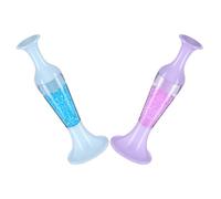 HEMOTON 2 Pièces Stylo à Ongles Multifonction en Plastique pour Manucure Précise et Broderie Croisée, Outil Nail Art pour Débutants et Professionnels