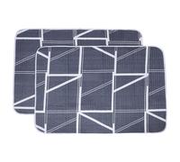 HEMOTON 2 Pièces Tapis Éducateur Lavable pour Chiots et Chats Lot de Tapis Absorbants et Respirants pour Cage et Couchage Matelas pour Entraînement et Confort des Petits Animaux