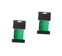 HEMOTON 2 Rouleaux Fil de Reliure en Plastique Usine Jardinage Corde Escalade Fil de Jardin Fil de Fixation pour Plantes de Jardin Lien de Fixation Flexible pour Plantes TPR Vert