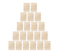 HEMOTON 20 Pièces Planche de Taekwondo en Bois Khaki pour Garçon Fille, | Aide à L’évaluation du Niveau, Accessoire de Performance, Usage en Gymnase Scolaire, pour Coups de Main et Boxe